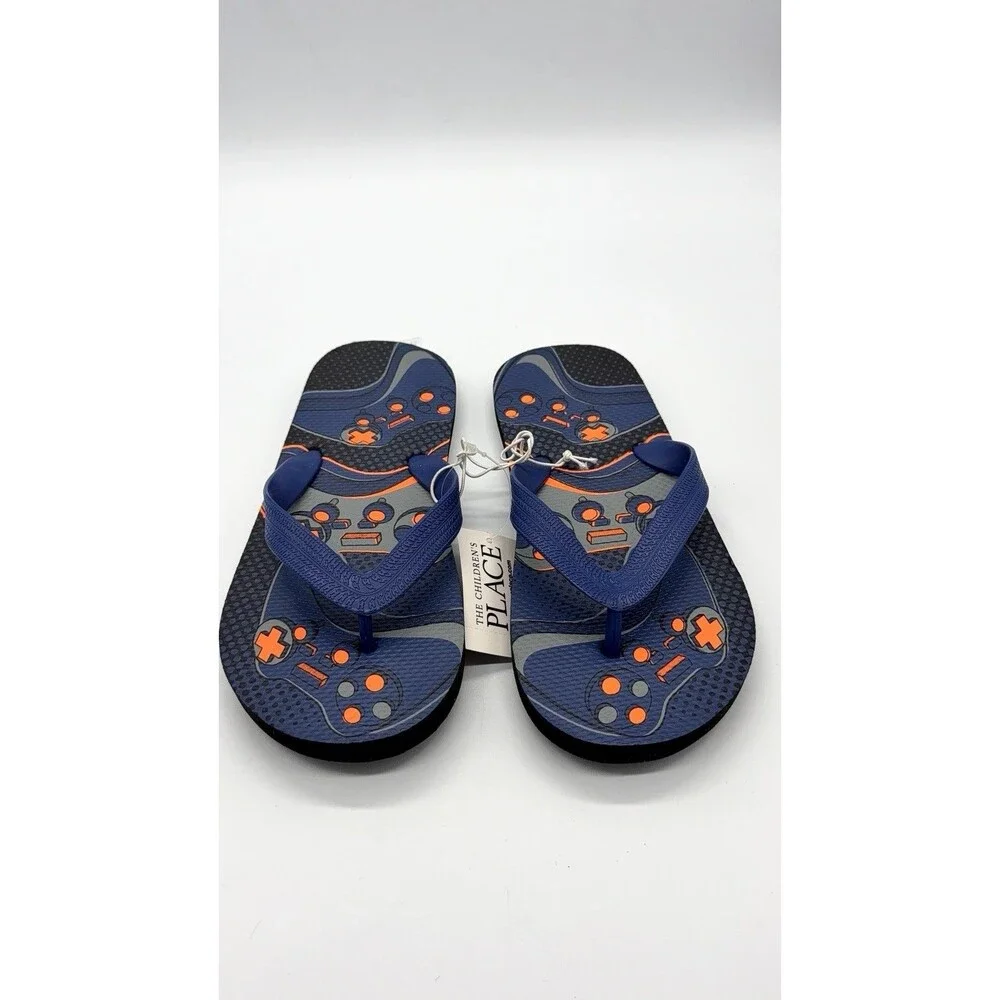 The Children's Place Boys Gamer Flip Flops New With Tags Size 3-4